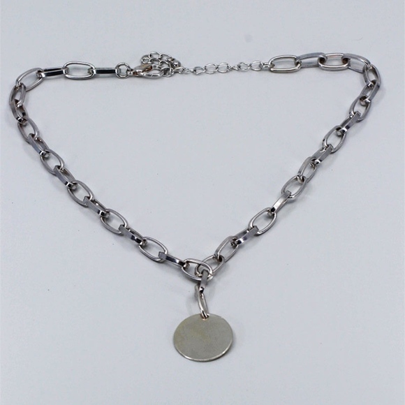 Chainlink Silver Necklace - Picture 1 of 4